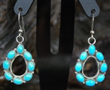 BEAUTIFUL SLEEPING BEAUTY TURQUOISE EARRINGS<SPAN style="COLOR: #ff0000; FONT-WEIGHT: bold">*SOLD*</SPAN></SPAN>