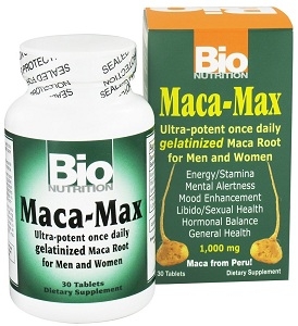 Bio Nutrition Maca Max Maca Root 30 Tabs