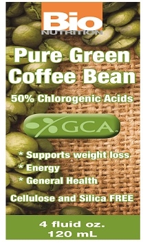 Pure Green Coffee Bean Liquid - 4 oz. by Bio Nutrition