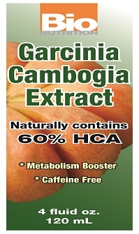 Liquid Garcinia Cambogia HCA 4 oz. - Bio Nutrition