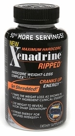 Original Xenadrine Ripped Fat Burner - 120 Caps