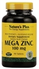 Nature's Plus Mega Zinc 100 mg - 90 Tablets