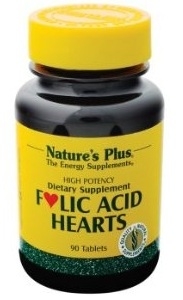 Nature's Plus Folic Acid Hearts