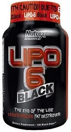 Lipo-6 Black Fat Burner from Nutrex