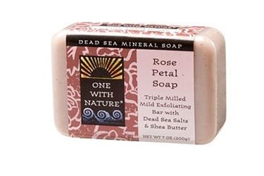 One With Nature Rose Petal Soap Bar 7oz