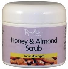 Reviva Honey and Almond Scrub - 2 oz.