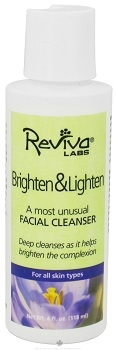 Reviva Brighten and Lighten Facial Cleanser - 4 oz.