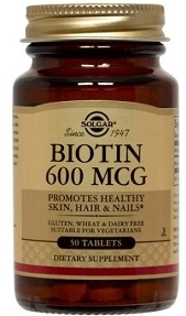 Solgar Biotin 600 mcg