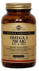 Solgar Omega-3 "700" Softgels Double Strength