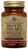 Solgar Biotin 1000 mcg -  50, 100, or 250 caps