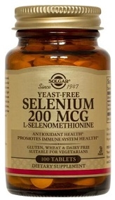 Solgar Yeast Free Selenium 200 mcg