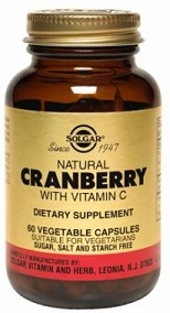 Solgar Cranberry Extract Natural 60 Caps