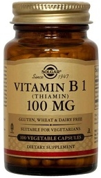 Solgar Vitamin B1 Thiamin 100 mg