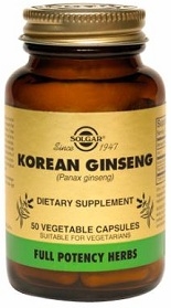 Solgar Korean Ginseng 50 Vegicaps