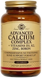 Solgar Advanced Calcium Complex - 120 Tablets