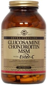 Solgar Glucosamine Chondroitin MSM with Ester-C