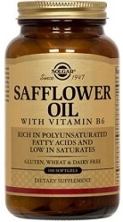 Solgar Safflower Oil with Vitamin B6
