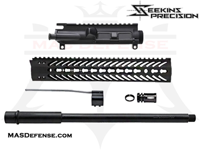 16" 300 BLACKOUT AR-15 BUILD KIT - 12" SEEKINS MCSR V2 RAIL- NOT ASSEMBLED