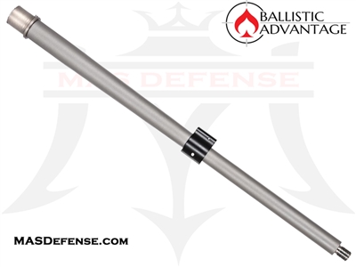 18" .223 Wylde AR-15 Ballistic Advantage Hanson Stainless Steel Mid-Length Barrel - Premium Series - BABL223019P