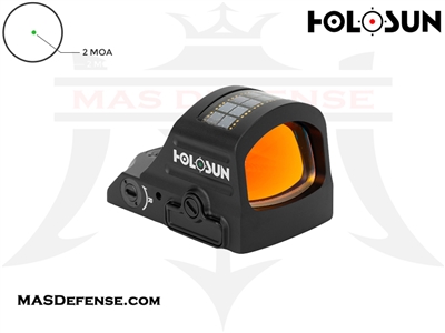 HOLOSUN ELITE GREEN DOT REFLEX SIGHT - HE407C-GR-X2