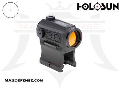 HOLOSUN PARALOW SOLAR POWERED 2 MOA RED DOT SIGHT - HS403C