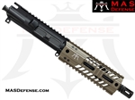 7.5" 5.56 / .223 AR-15 BARRELED UPPER - MAS DEFENSE SQUADRON 7" LIGHTWEIGHT QUAD RAIL - FDE