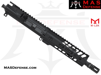 8.5" 300 BLACKOUT AR-15 BARRELED UPPER - MAS DEFENSE NERO 7.25" M-LOK RAIL