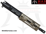 8.5" 300 BLACKOUT AR-15 BARRELED UPPER - MAS DEFENSE SQUADRON 7" LIGHTWEIGHT QUAD RAIL - FDE