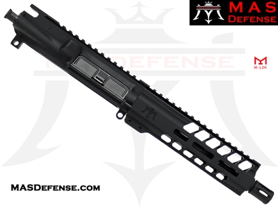 8" 9MM BARRELED UPPER - MAS NERO 7.25" M-LOK RAIL