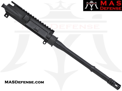 10.5" 9MM AR-15 BARRELED UPPER - MIL SPEC BARREL NUT