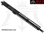 16" .223 WYLDE AR-15 BARRELED UPPER - MAS DEFENSE NERO 15" M-LOK RAIL - BALLISTIC ADVANTAGE BARREL