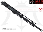 16" 300 BLACKOUT AR-15 BARRELED UPPER - MAS DEFENSE NERO 12.62" M-LOK RAIL