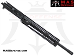 16" 5.56 / .223 AR-15 BARRELED UPPER - MAS DEFENSE SQUADRON 12" LIGHTWEIGHT QUAD RAIL