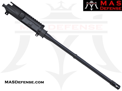 16" 9MM AR-15 BARRELED UPPER - MIL SPEC BARREL NUT