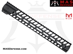 MAS DEFENSE 15" NERO M-LOK FREE FLOAT