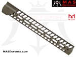 MAS DEFENSE 15" NERO M-LOK FREE FLOAT - FDE