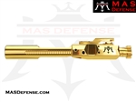 AR-10 .308 BOLT CARRIER GROUP DPMS GEN 1 BCG - RADIANT GOLD TITANIUM NITRIDE (TIN)