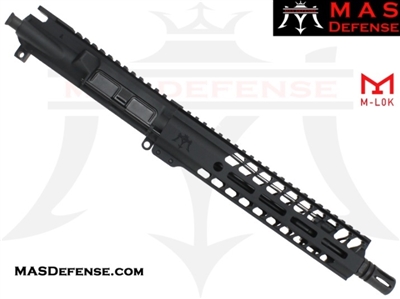 10.5" 5.56 / .223 BARRELED UPPER - MAS NERO 9.87" M-LOK RAIL