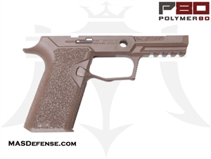 POLYMER80 PF320 PTEX GRIP MODULE / FRAME FOR SIG SAUER P320 - P80-PF320-FDE - FLAT DARK EARTH