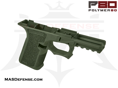 POLYMER80 GLOCK 19 80% POLYMER LOWER RECEIVER OD GREEN - PF940Cv1-ODG