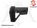 SB TACTICAL SBA5 PISTOL STABILIZING BRACE 5-POSITION - SBA5 SBA5-01-SB SBA5X-01-SB ARM BRACE BLACK