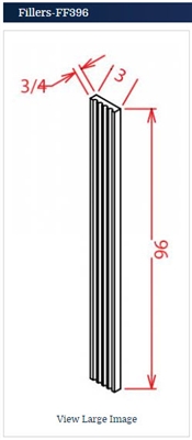 FLUTED WALL FILLER 396