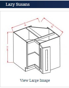 BASE LAZY SUSAN 36