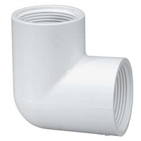 90 Degree Elbow Fitting for Schedule 40 PVC Pipe