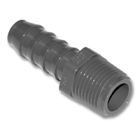 PVC Insert Reducing Male Adapter - MIPT x RED BARB