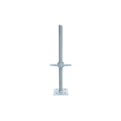 24" x 1-1/4" Screw Jack w/Fixed Base Plate