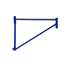 30" Scaffold Tube Side Bracket (3-Board)