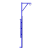 Swivel Hoist Arm for 1-11/16" Scaffold