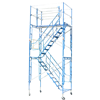 15' Rolling Scaffold Stair Tower (14'-8" - 15'-10")