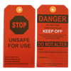 Scaffold STOP/DANGER Tag Pack